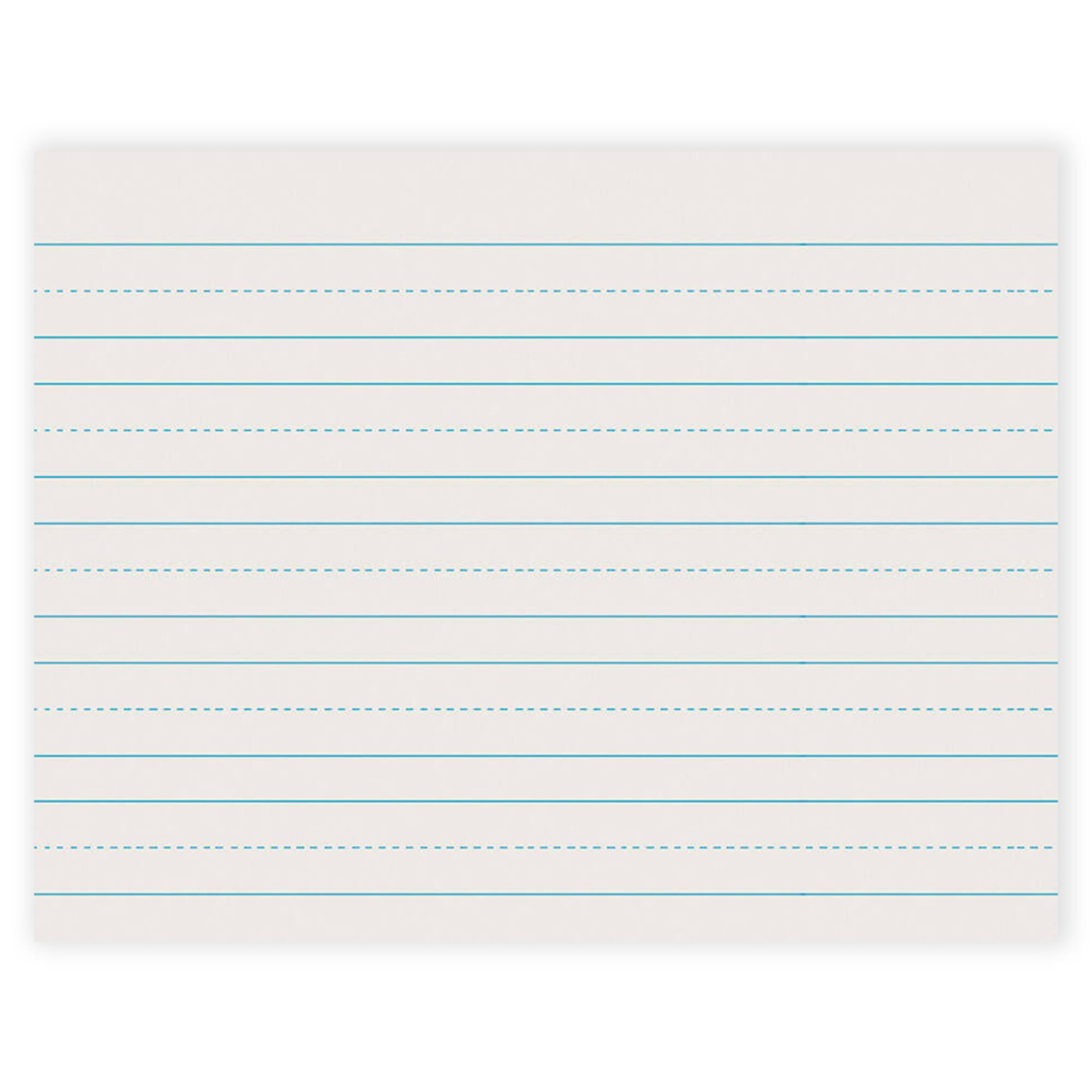 Pacon® Skip-A-Line 1" Ruled White Newsprint Paper, 5 Pack Bundle